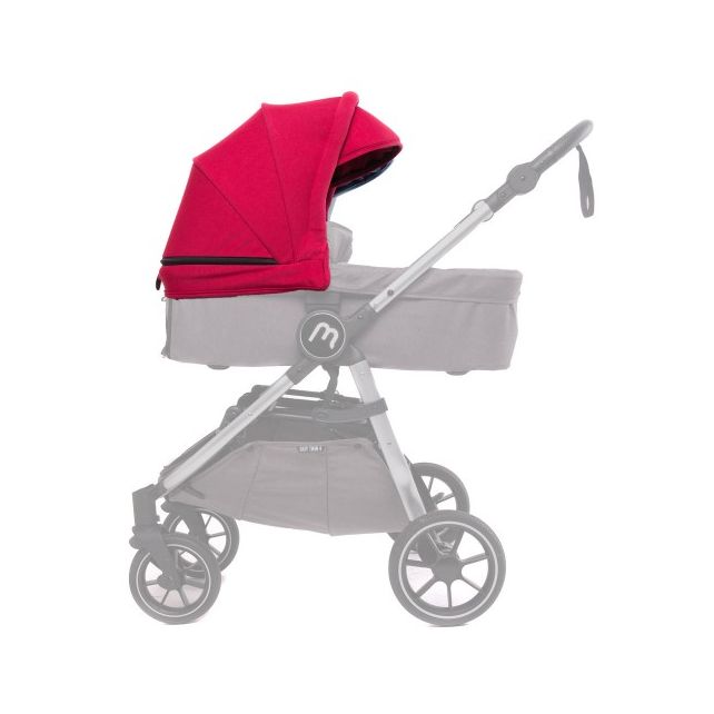 Canopy Nacelle rigide Baby Monsters Easy Twin 4 - Bordeaux