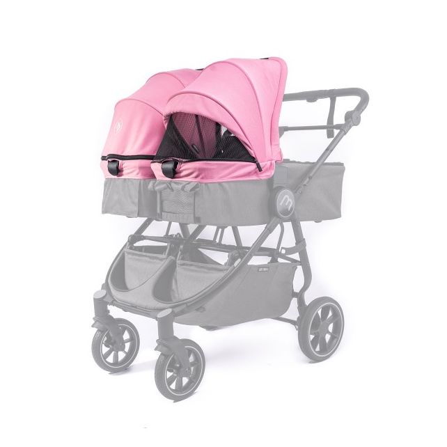 Canopy Nacelle rigide Baby Monsters Easy Twin 4 - Nordic Pink