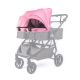 Canopy Nacelle rigide Baby Monsters Easy Twin 4 - Nordic Pink