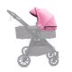 Canopy Nacelle rigide Baby Monsters Easy Twin 4 - Nordic Pink