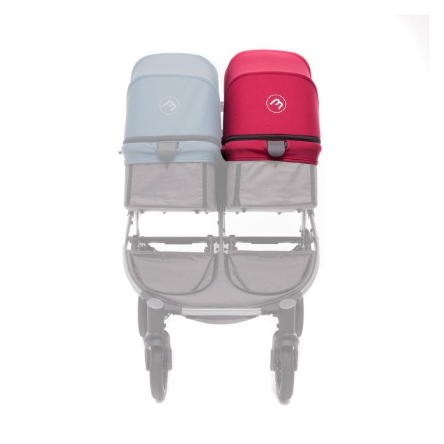 Canopy Nacelle rigide Baby Monsters Easy Twin 4 - Bordeaux