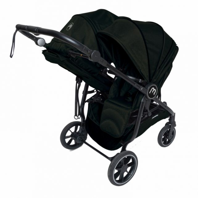 Assise réversible Black Poussette Double Baby Monsters Easy Twin 4