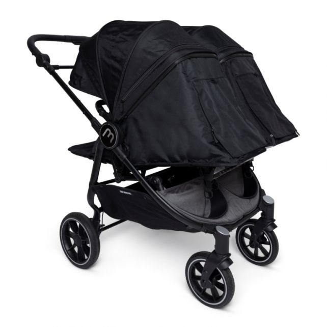 Assise réversible Black Poussette Double Baby Monsters Easy Twin 4