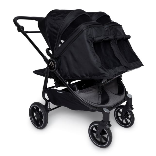 Assise réversible Black Poussette Double Baby Monsters Easy Twin 4