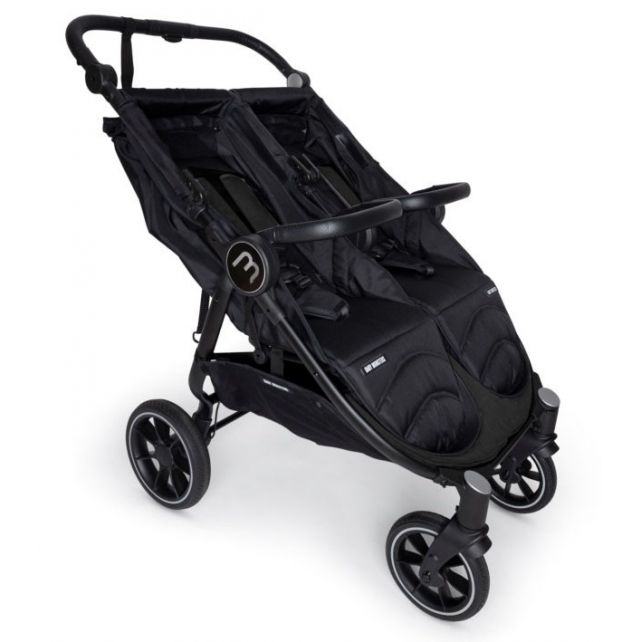 Chassis Poussette Double Baby Monsters Easy Twin 4 - Black