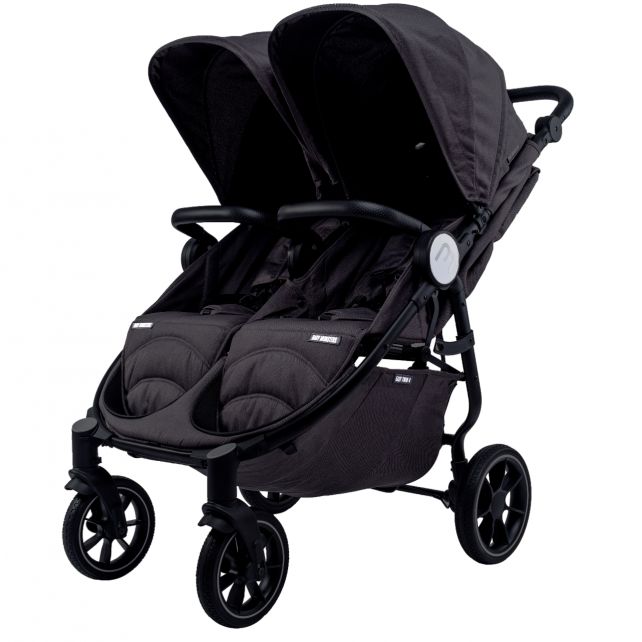 Poussette Double Baby Monsters Easy Twin 4 - Black