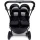 Poussette Double assises réversibles Baby Monsters Easy Twin 4 - Black