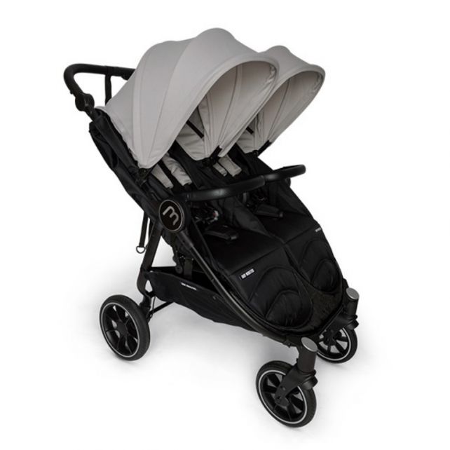 Poussette Double Baby Monsters Easy Twin 4 - Black