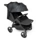 Poussette Double Compacte Baby Monsters Happy Twin - Black